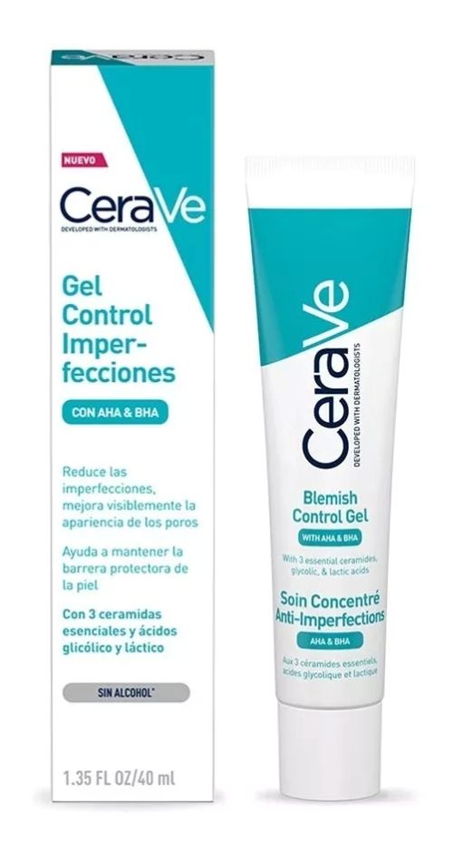 CERAVE GEL CONTROL IMPERFECCIONES AHA & BHA 40 ML